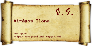 Virágos Ilona névjegykártya